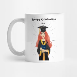 Graduation personalized gift Poster - She believed she could so she did - Invitation Daughter High school College Print Girl Class of 2020 Mug